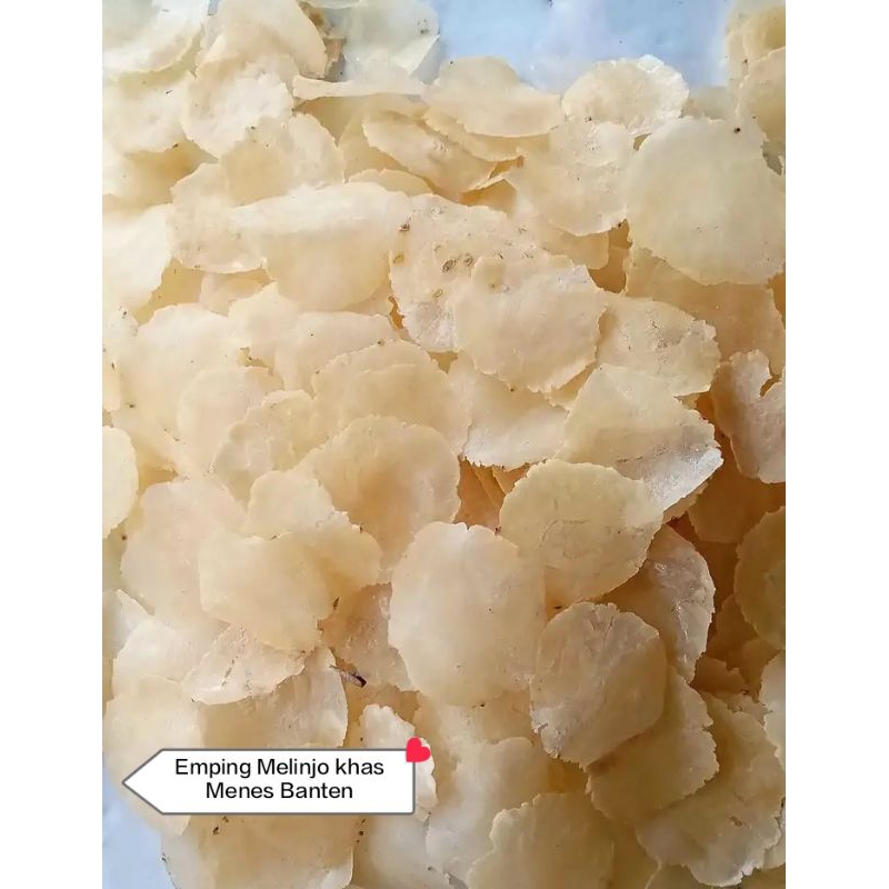 

EMPING MELINJO MENTAH ORIGINAL 1/2KG ASLI PRODUKSI MENES PANDEGLANG