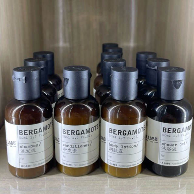 [Last Stock] Le Labo Bergamote 22 Shampoo, Shower Gel, Conditioner, Body Lotion 50ml