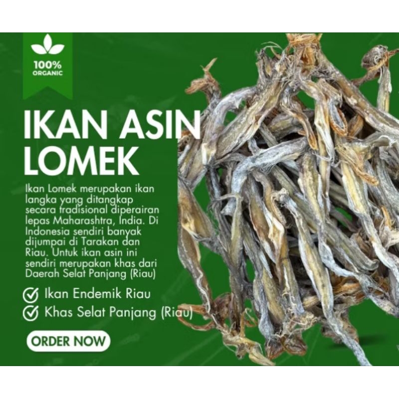 

Ikan Kering Lomek / Lumi Lumi / jambrong /siting /sitting /siteng
