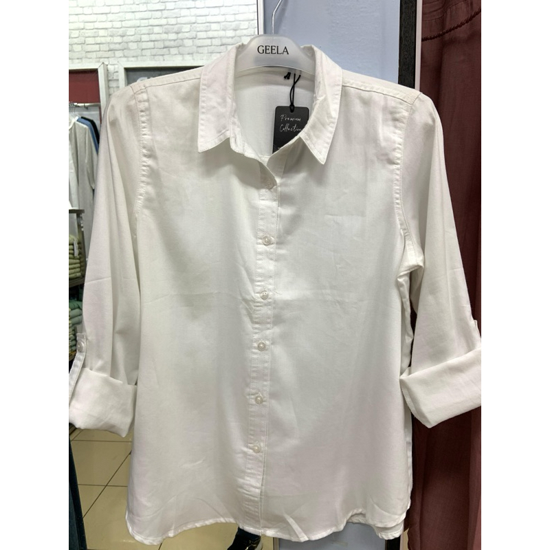 KEMEJA PUTIH ORIGINAL GEELA