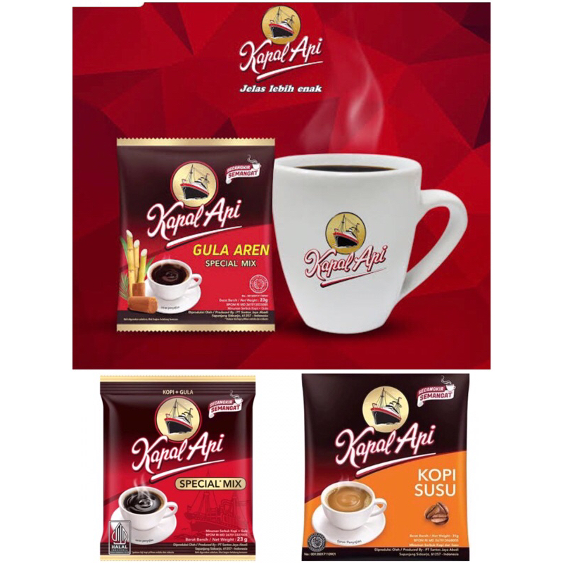 

Kopi Kapal Api Varian Rasa 1 Renceng @10Pcs