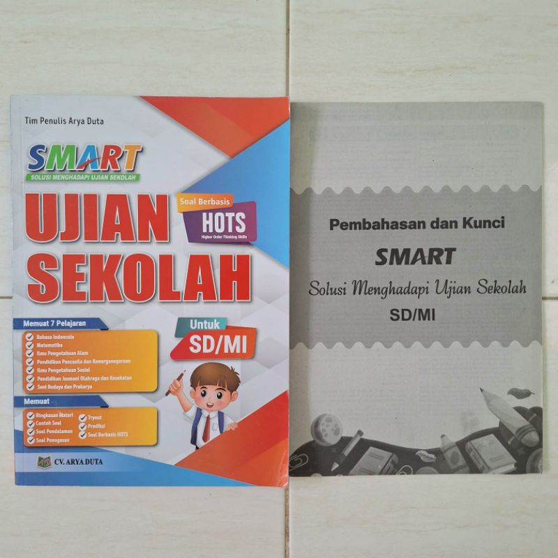 Buku US SD/MI Asesmen Akhir Ujian Sekolah kelas 6 SD