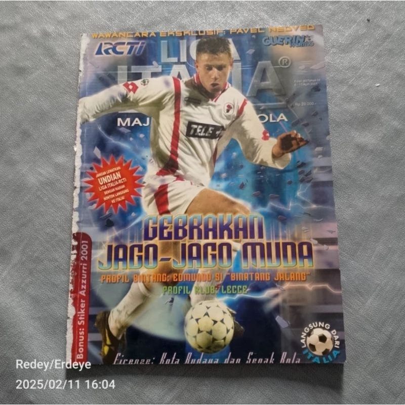 Majalah Liga Italia April 2001