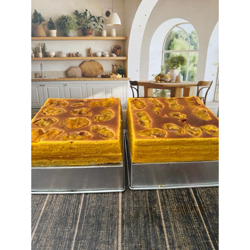 

Lapis premium cempedak gluten free full loyang 20x20