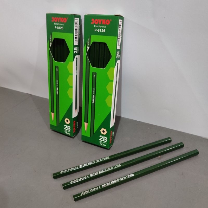 

1 Pak Pensil 2B P8126 Isi 12 Pcs JOYKO