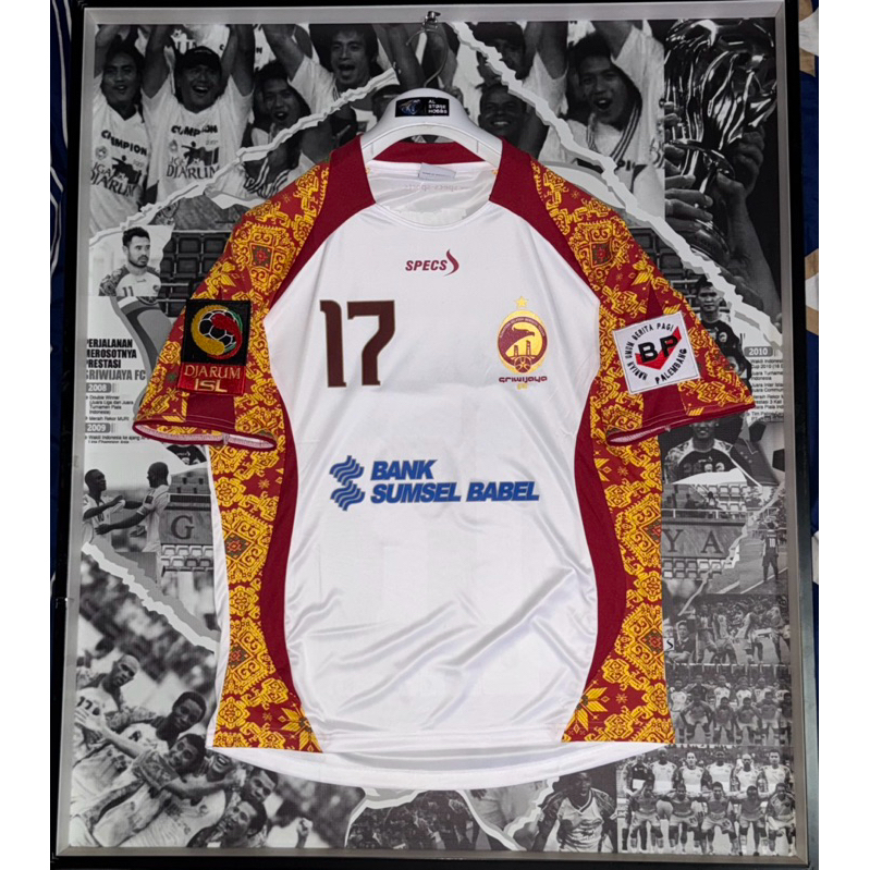 Pelunasan Jersey Sriwijaya Fc 2011-12 Original Specs #17