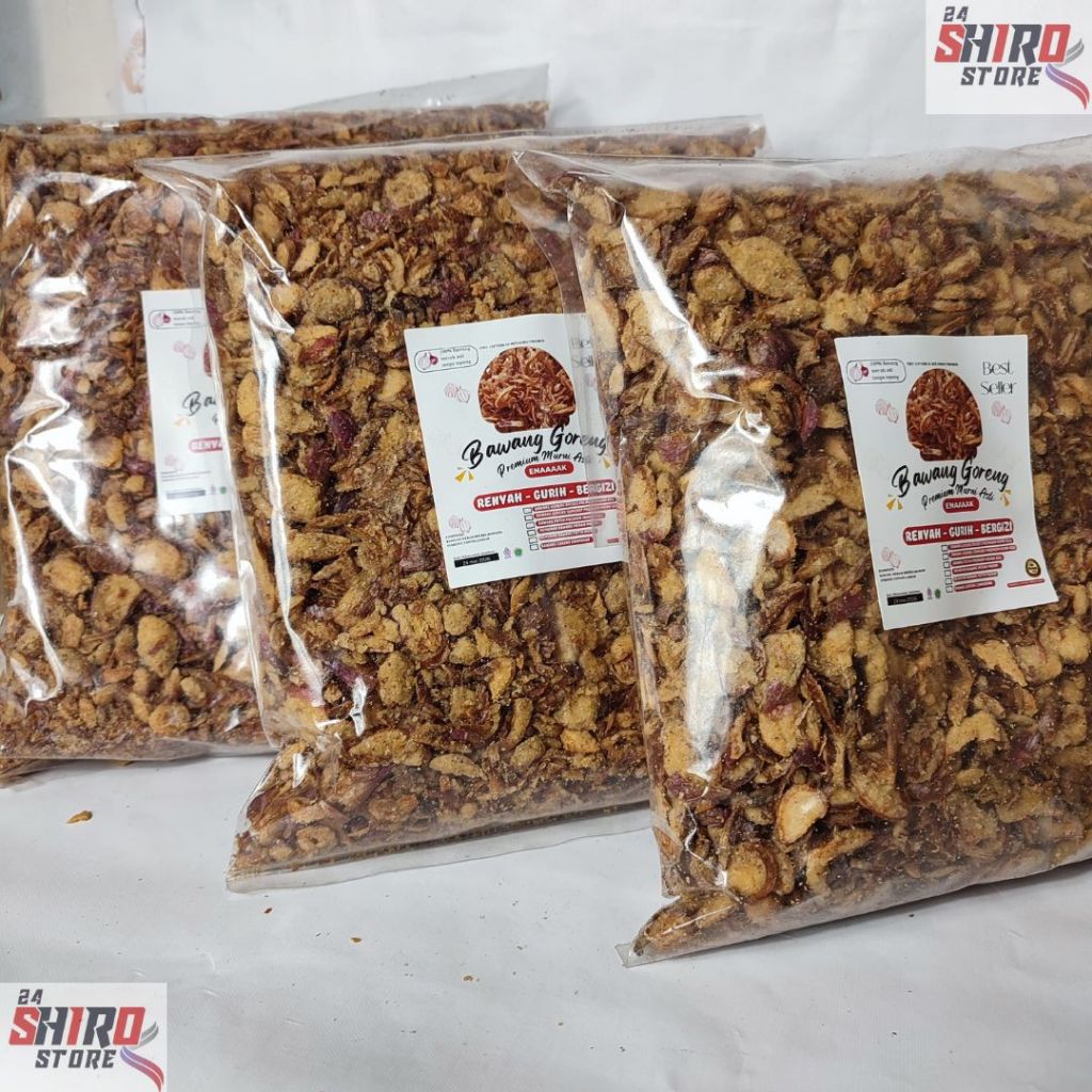 

Bawang Goreng Brebes Grade C 1kg termurah