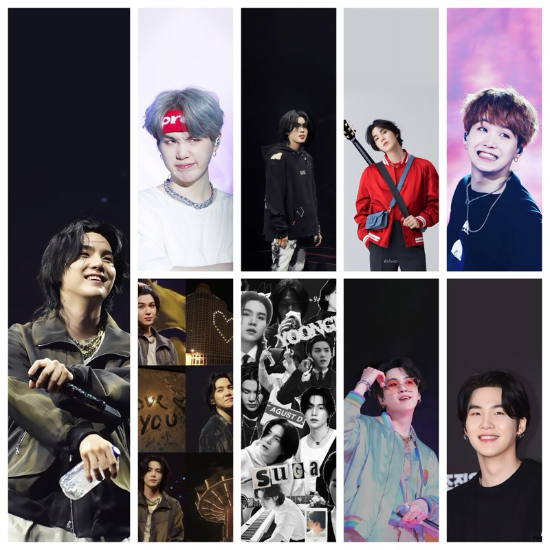 POSTER DINDING SUGA BTS WALLPAPER DINDING KAMAR
