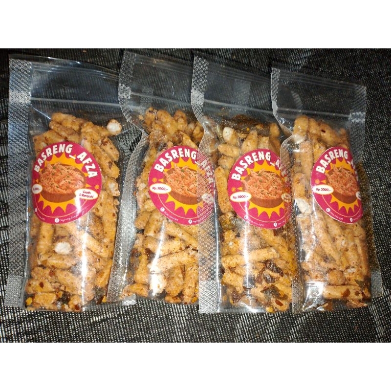 

Basreng Pedas Seneng Nyemil