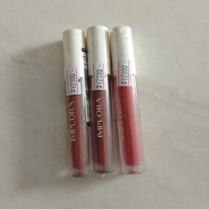 (07/26) Implora Lip Velvet Extrovert Serenity Naive Fearless Original