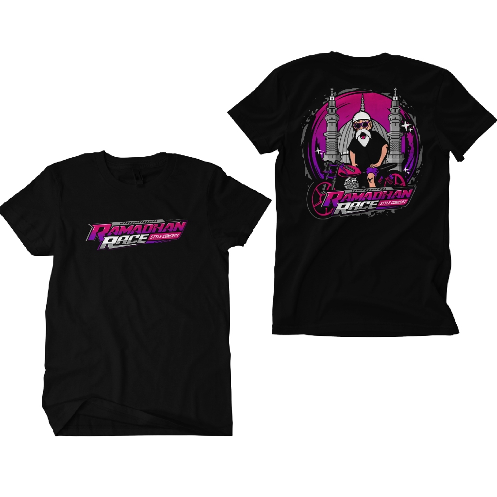 Kaos Racing Ramadhan Race Style Concept - Kaos Racing Pria - Baju Pria - Atasan Pria