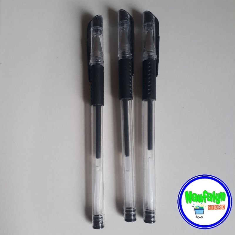 

Pulpen Bolpoint Gell Warna Hitam ( 1 pcs )