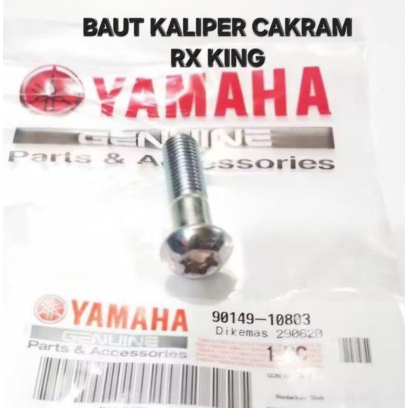 BAUT L BINTANG KALIPER CAKRAM DEPAN RX KING ORIGINAL