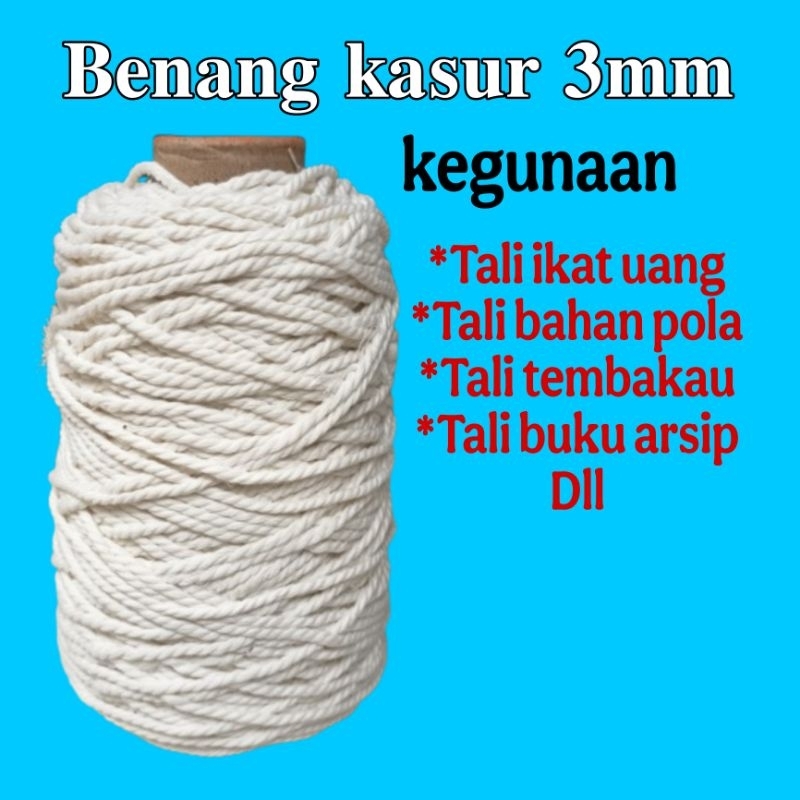 Benang layang layang SUPER JUMBO kasur tali ikat serbaguna kones tebal 3mm