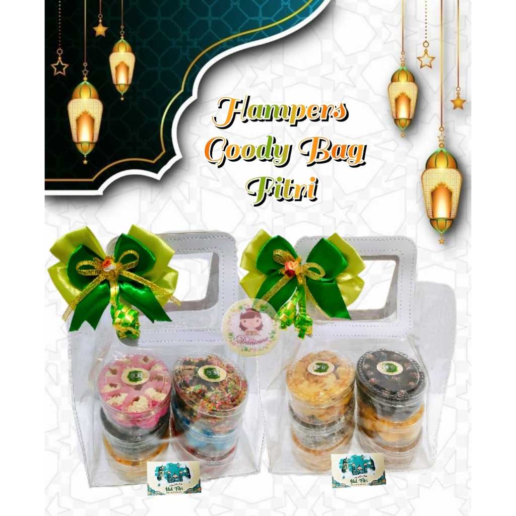 

.IF21 - paket kue kering lebaran home Made 6 toples enak halal ( ds bgr )