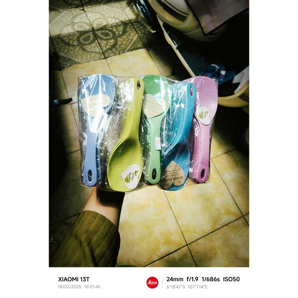 100 PCS Souvenir Sendok Nasi/ Centong Nasi/ Centong Plastik