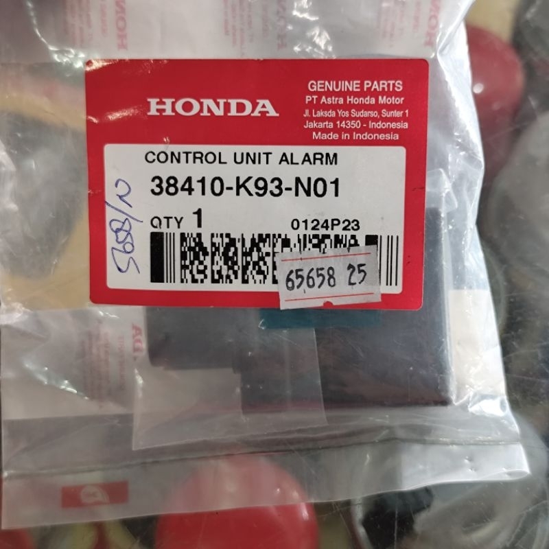 38410-K93-N01 Control Unit Alarm Answer Back Scoopy ESP 2018