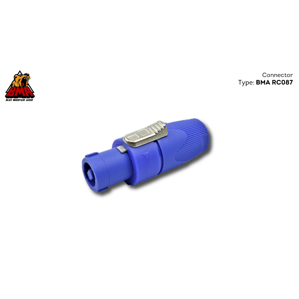 jack spekon BMA spikon BMA Male konektor Speaker BMA speakon BMA rc 087