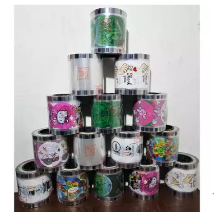 PASTI PROMO PLASTIK LID CUP ISI 1000CUP SEALLER CUP MOTIF BUAH KARTUN POLOS ISI 1000pcs