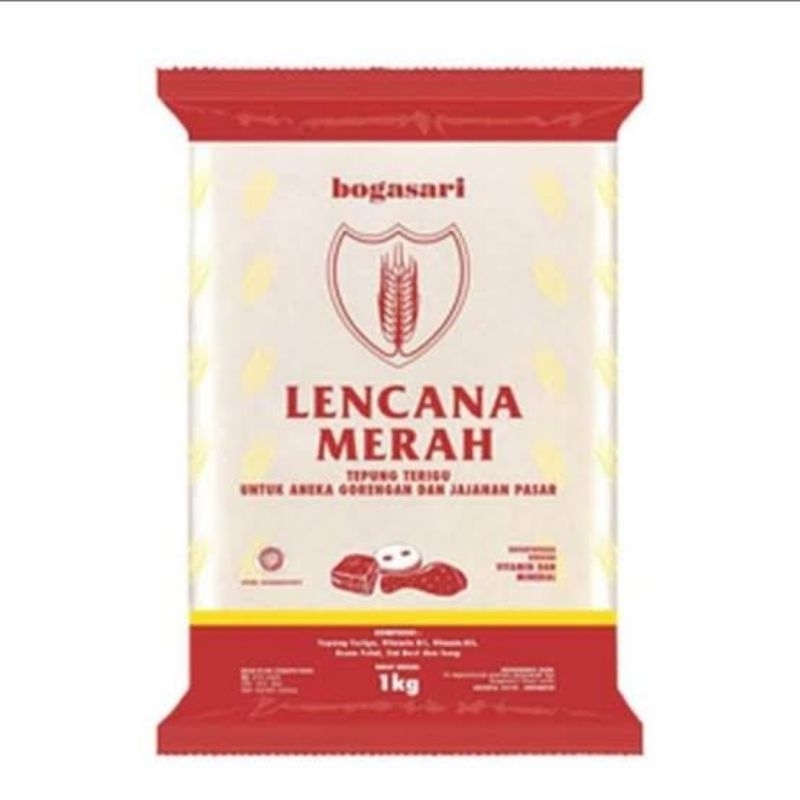 

Tepung Terigu Lencana Merah 1kg