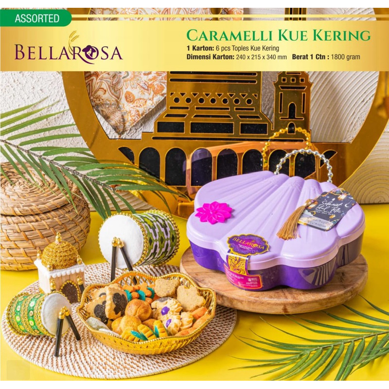 

PAKET KUE KERING BELLAROSA / HAMPERS LEBARAN BELLAROSA - BELLAROSA TERMURAH ‼️