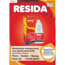 Resida cair 10ml / Kalpanax Cair Jamur Panu Gatal