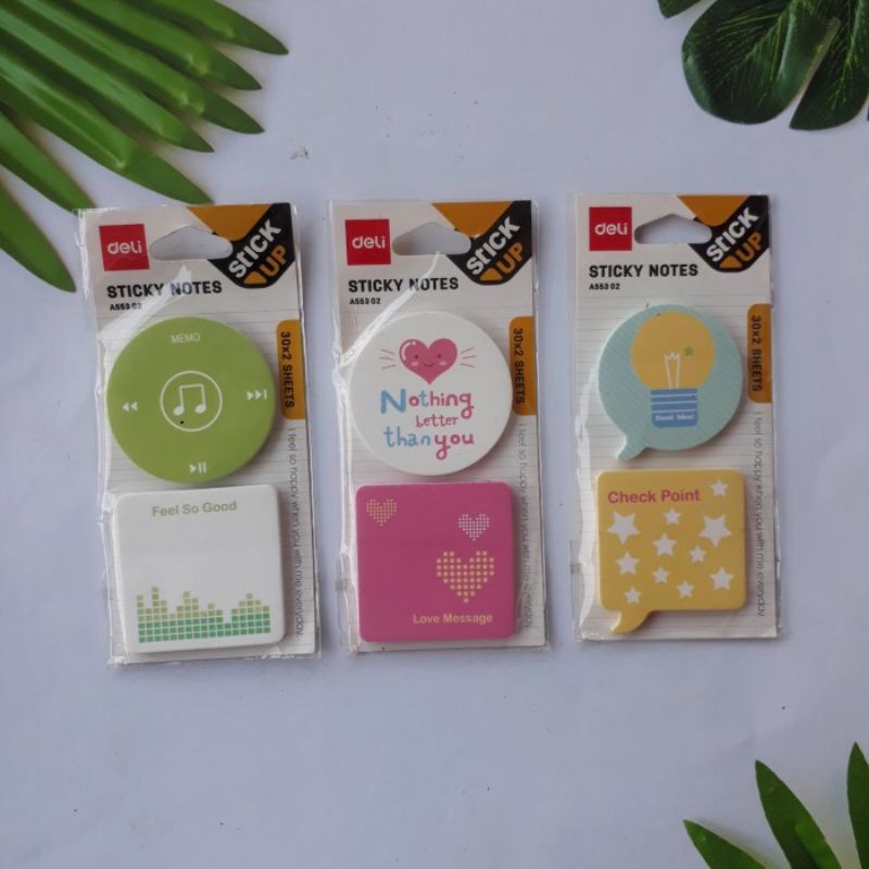 

[YOBANA] STICKY NOTE NOTES TEMPEL DELI A55302