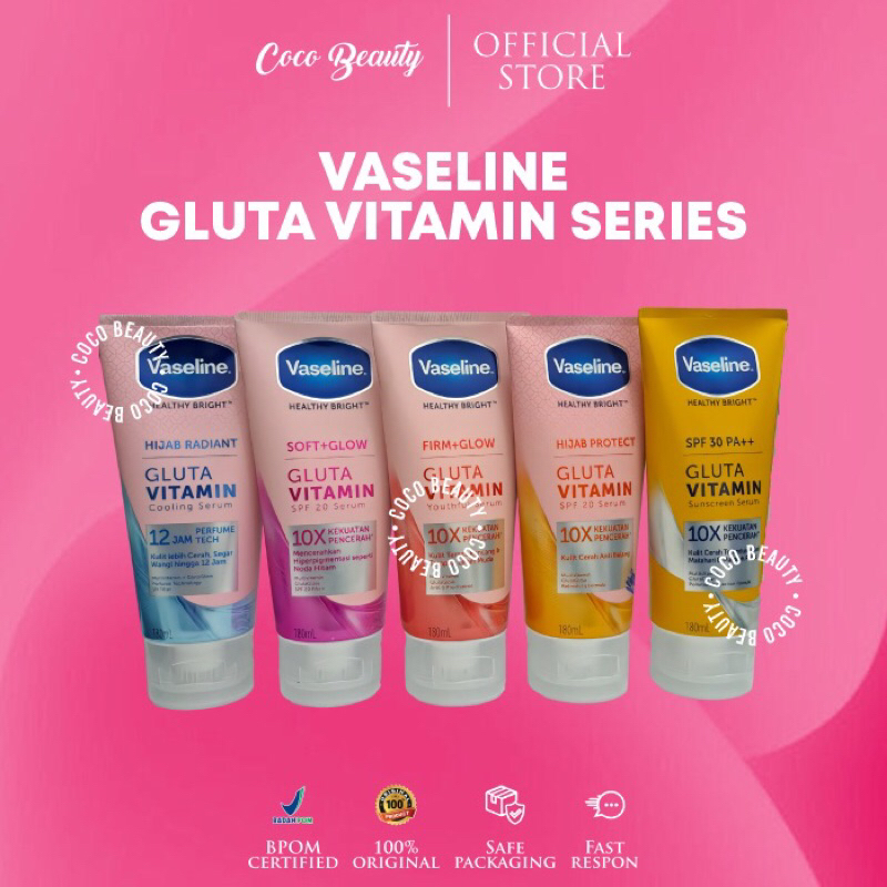 Vaseline Gluta Vitamin Series