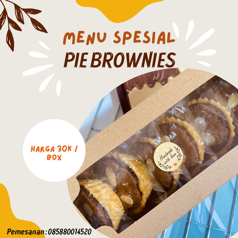 

PIE BROWNIES SUPER NYOKLAT UKURAN BESAR