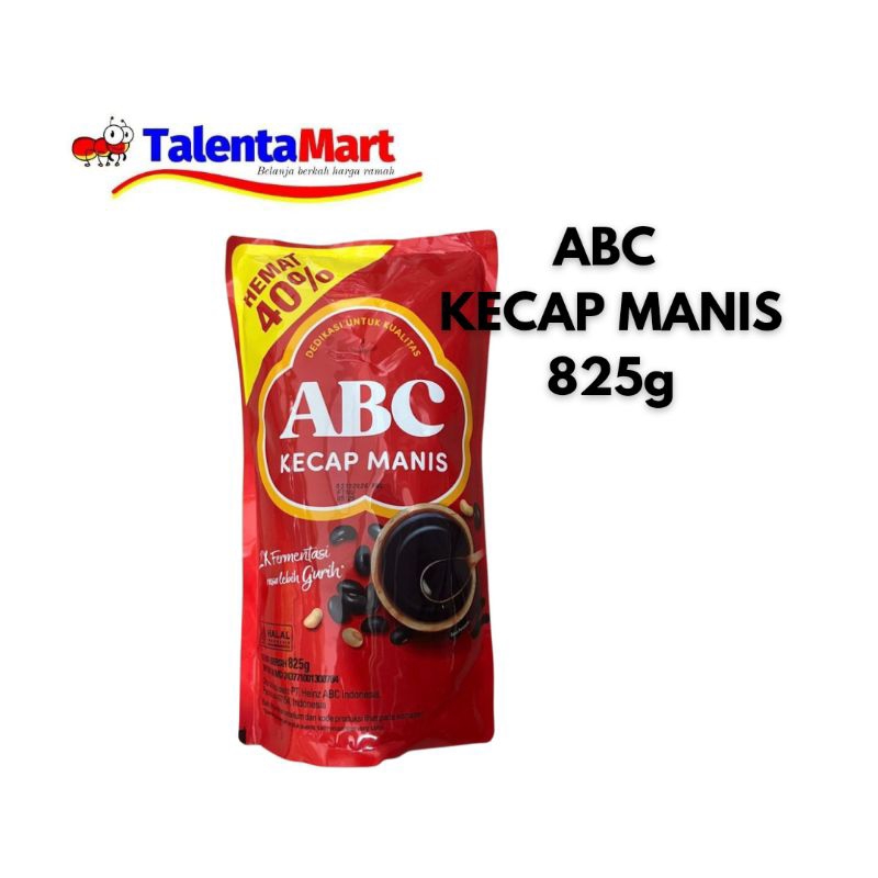 

ABC Kecap Manis refil 825gr kecap murah