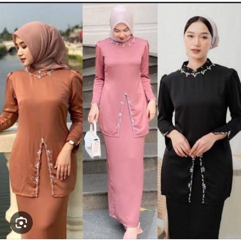 baju kurung wanita melayu malaysia modern