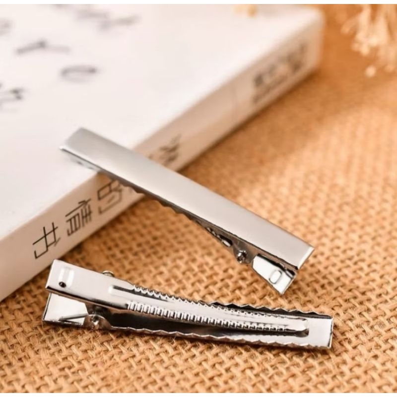 Jepit Rambut Jepit Buaya 4cm isi 10pcs
