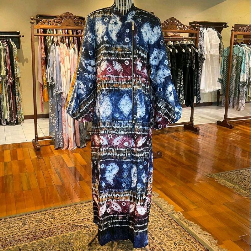 Nirina Dress Viscos by Dian Pelangi LIMITED EDITION Busana Muslim Baju Maxi Gamis Abaya Gaun Outfit 