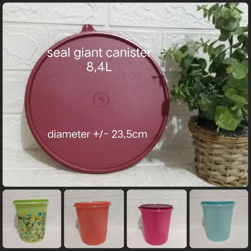 Tutup giant canister 8,4L seal giant canister