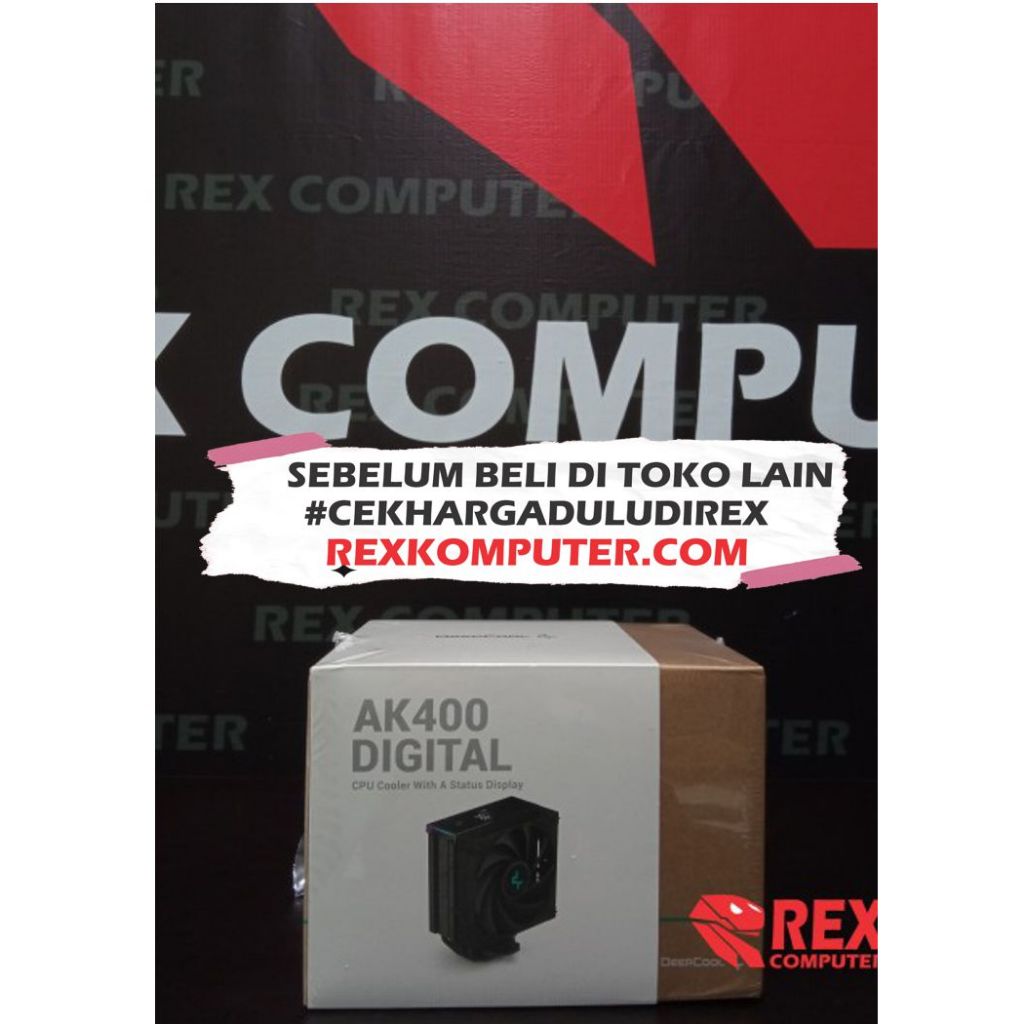 DEEPCOOL AK400 DIGITAL BLACK