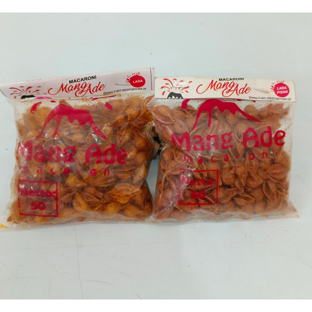 

makaroni mangade kerang 50gr enak gurih pedas