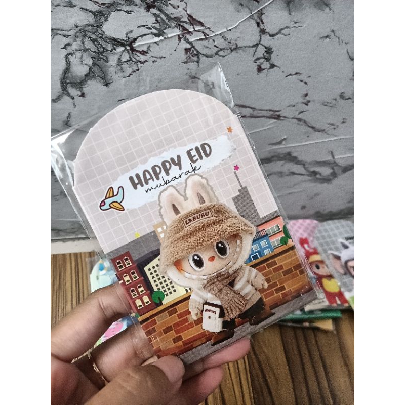 

Amplop lebaran labubu paket 5 pack /10 pack isi 100 lembar per pack isi 10 lembar