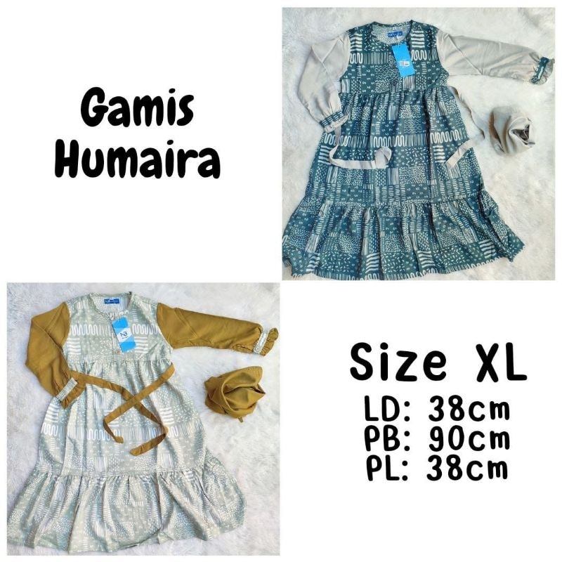 Gamis Anak Humaira Nubi