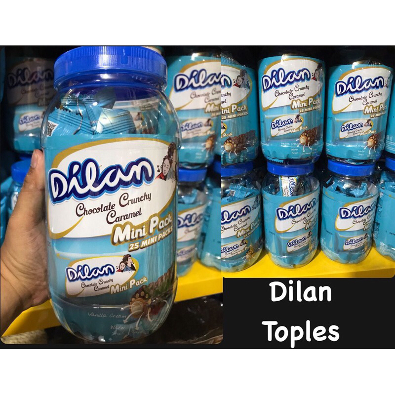 

Dilan Coklat Toples mini pack isi 25 pcs