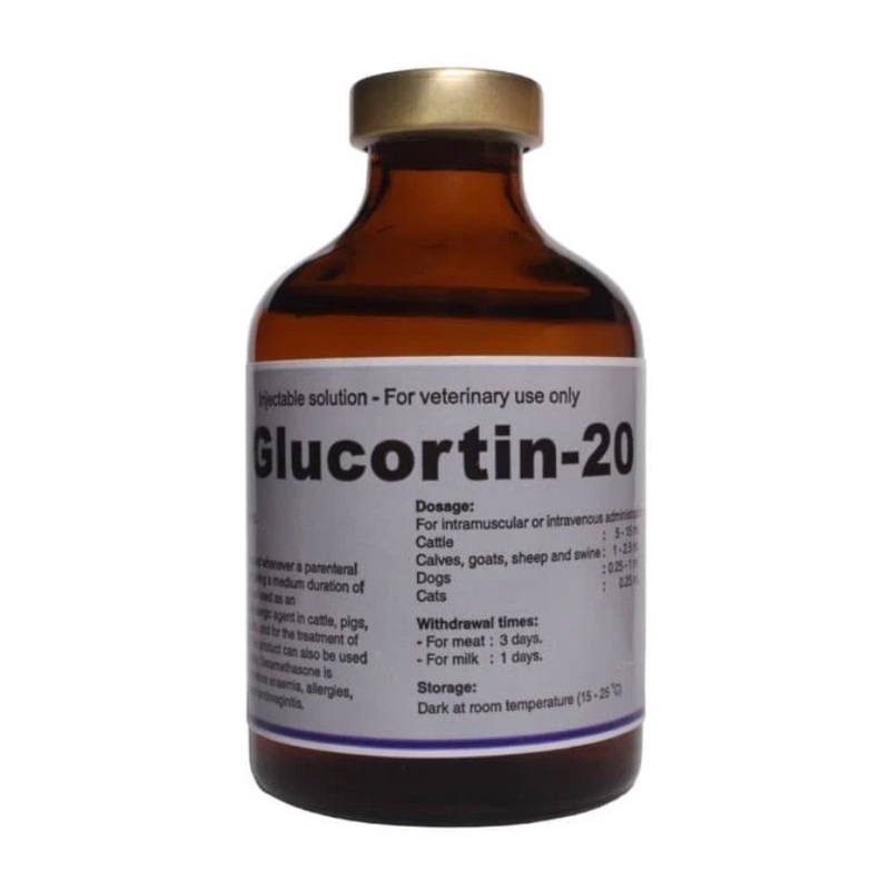 Glucortin 50ml Antiradang Hewan