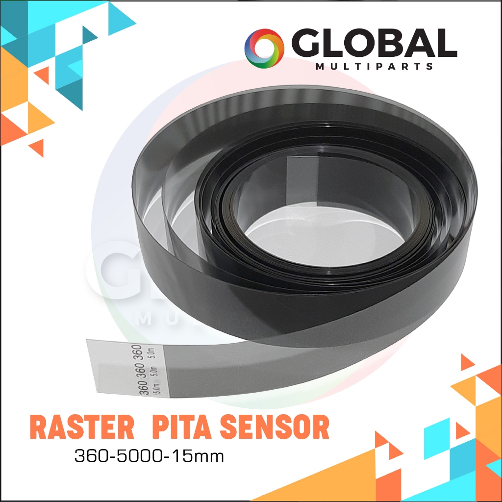 Raster Encoder / Pita Raster / Raster Belt 360 Dpi - 5000 - 15mm