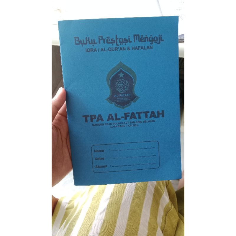 Buku prestasi mengaji