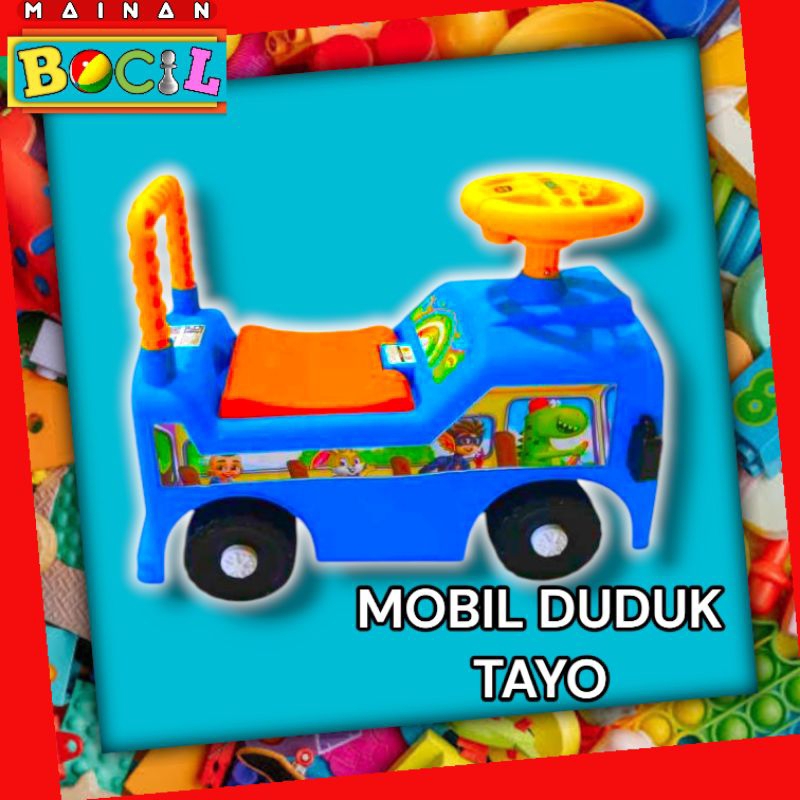 Mainan Anak  Mobil Bisa Dinaiki Model Tayo