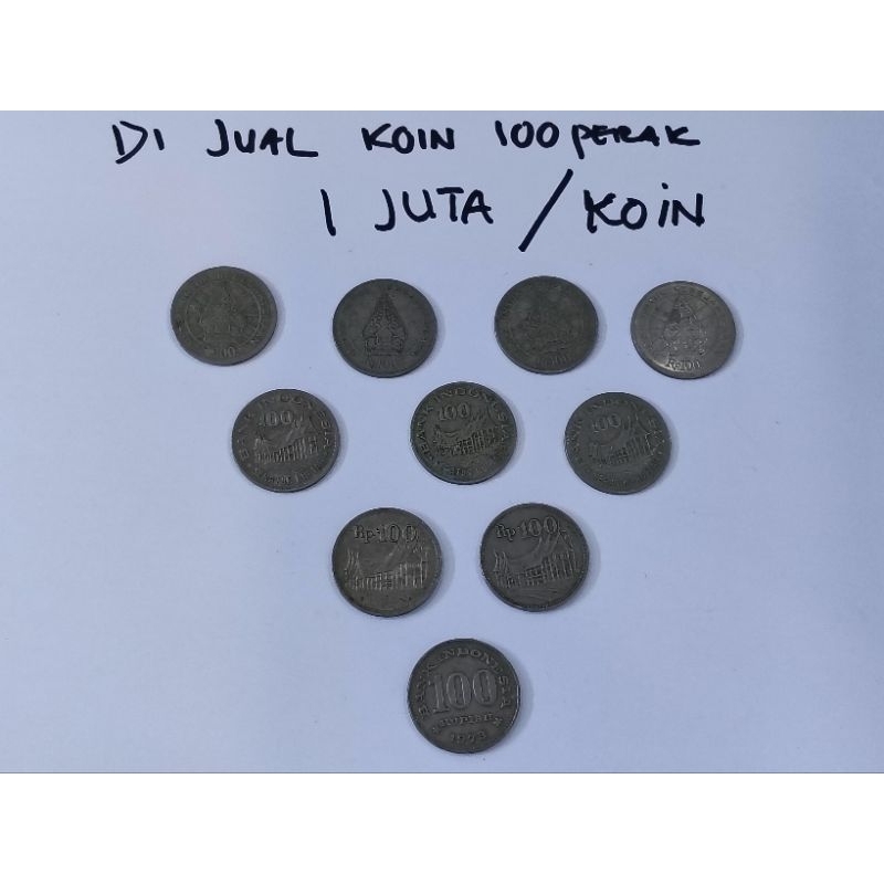 KOIN KUNO 100 Perak [HARGA UNTUK SATU KOIN]