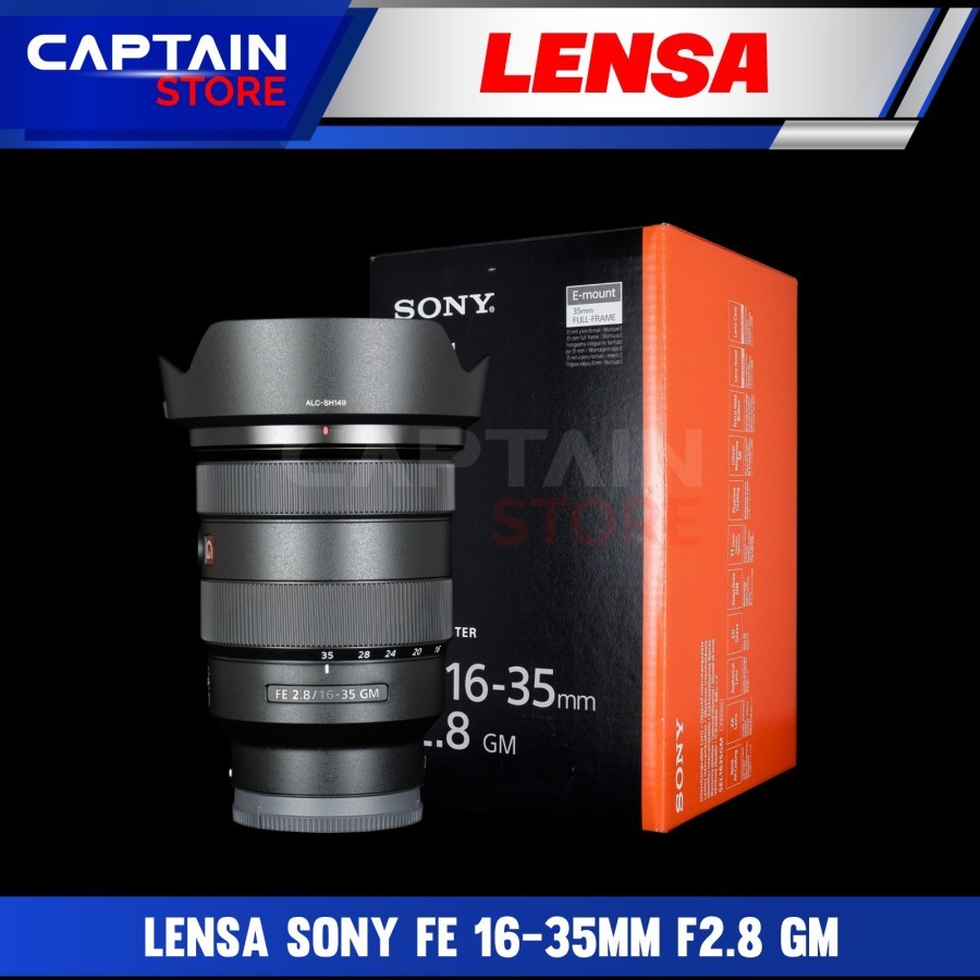Lensa Sony FE 16-35mm F2.8 GM - Lensa Sony Fe 16-35mm GM