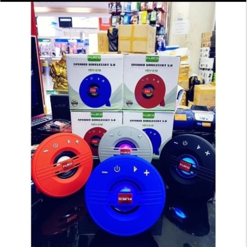 SPEAKER BLUETOOTH WIRELESS FLECO HDY -G18
