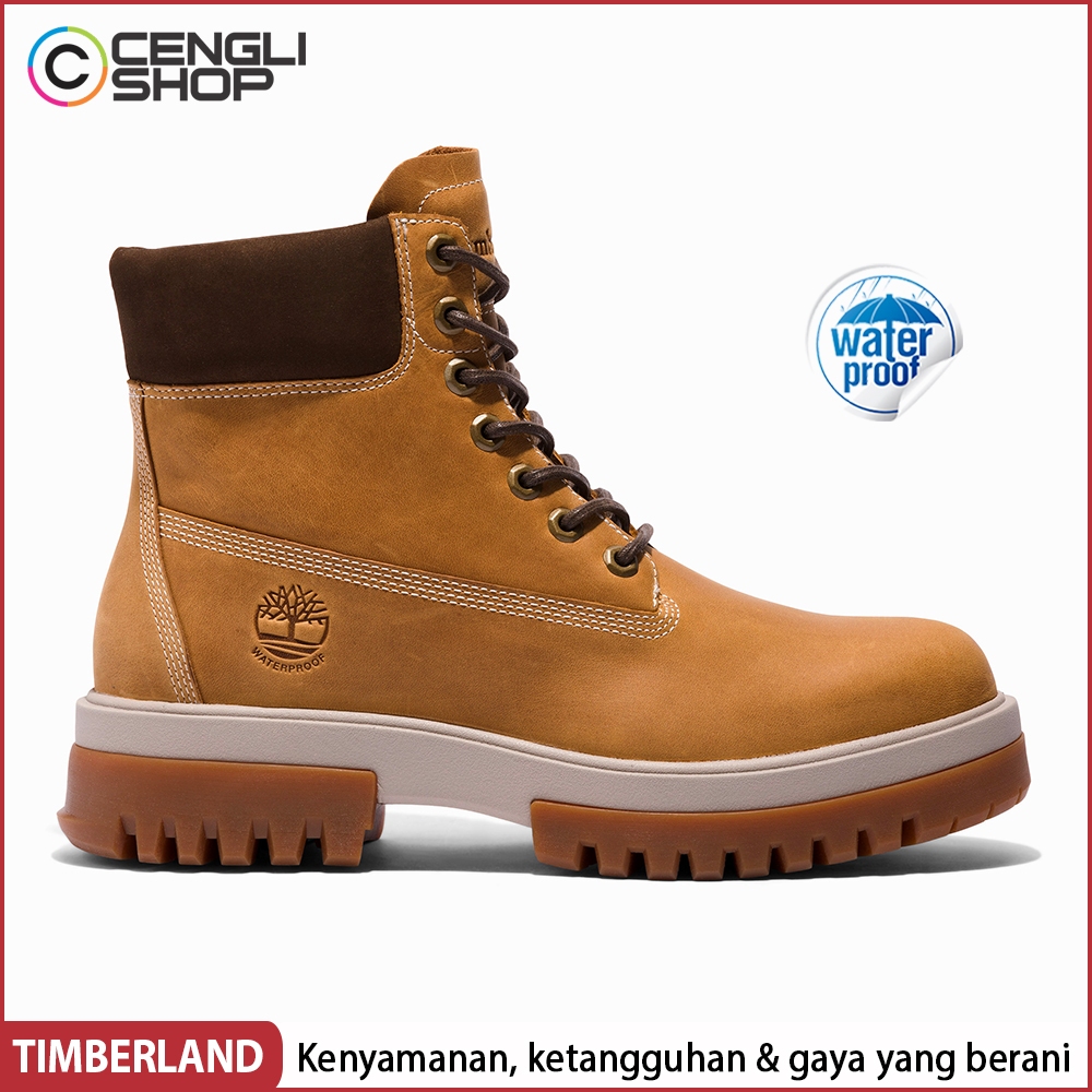 SEPATU BOOT TIMBERLAND BOOTS PRIA ORIGINAL KULIT ASLI ORI WATERPROOF TM79