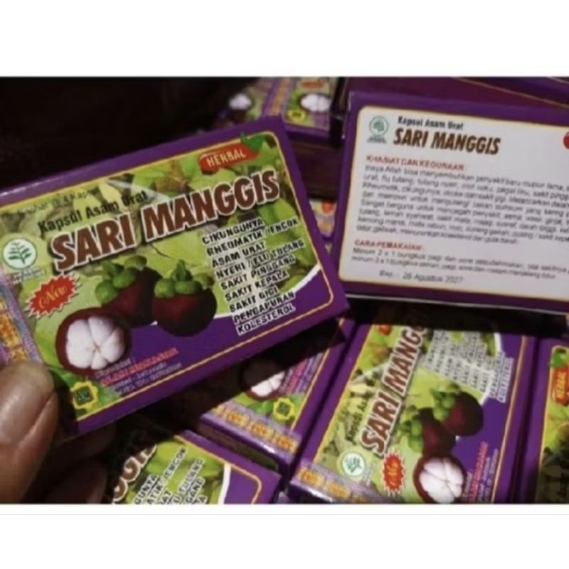 kapsul SARI MANGGIS ORIGINAL
