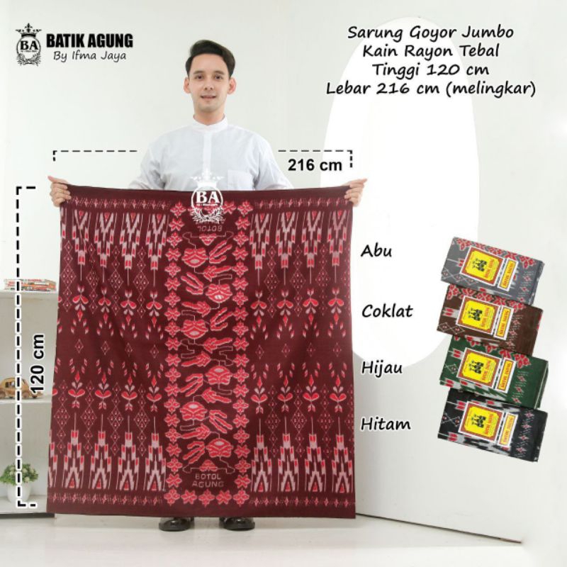 Sarung Batik Motif Botol 3 Sarung Pria Dewasa Sarung Goyor Printing Palaikat Cap Lukis Sarung Premiu