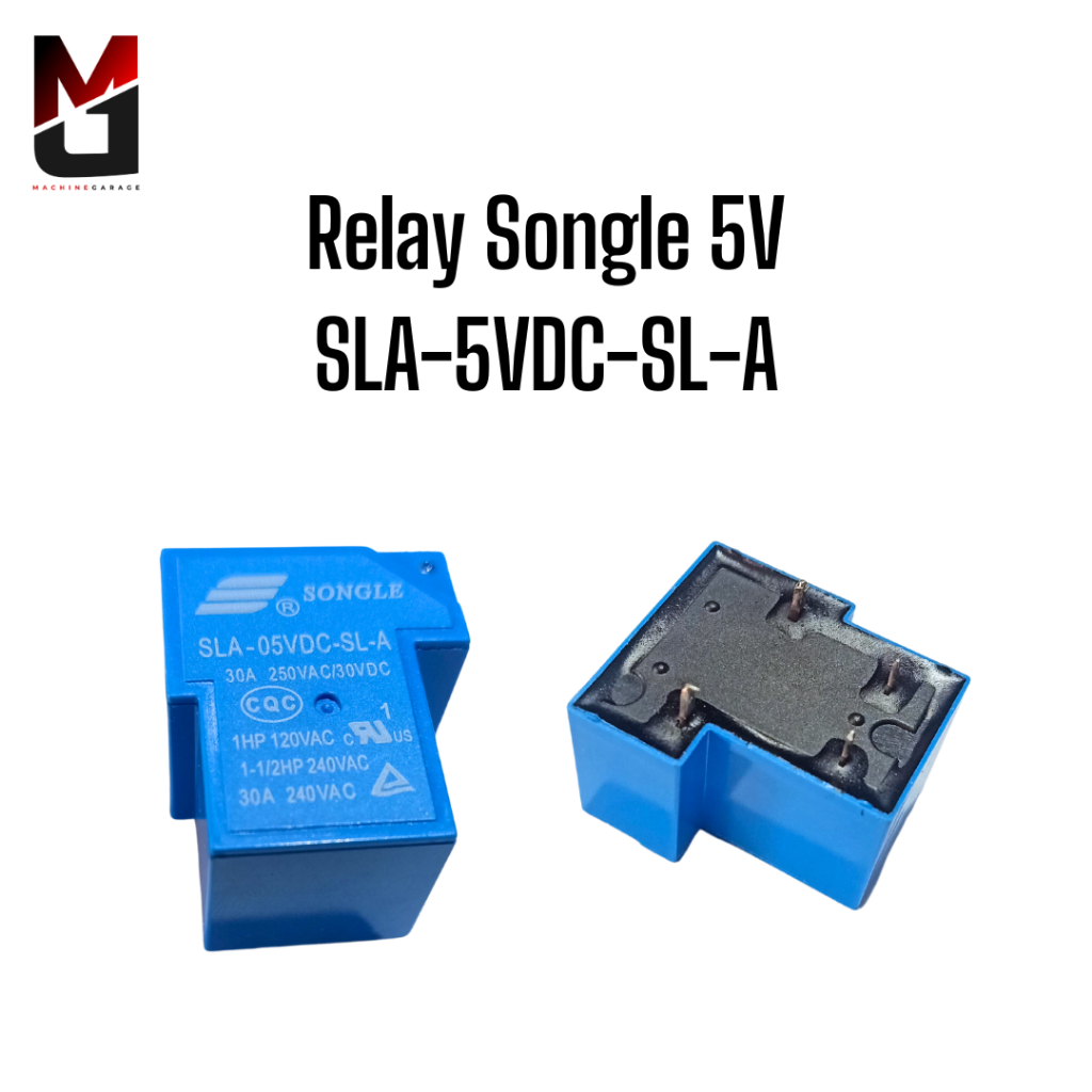 Relay Songle SLA-5VDC-SL-A 5V 30A Relay Kodok 4 Pin 4pin